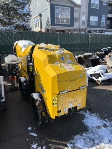 Remote Trench Compactor for Rent. 36 Inch Wide Compactor - Sheeps Foot
