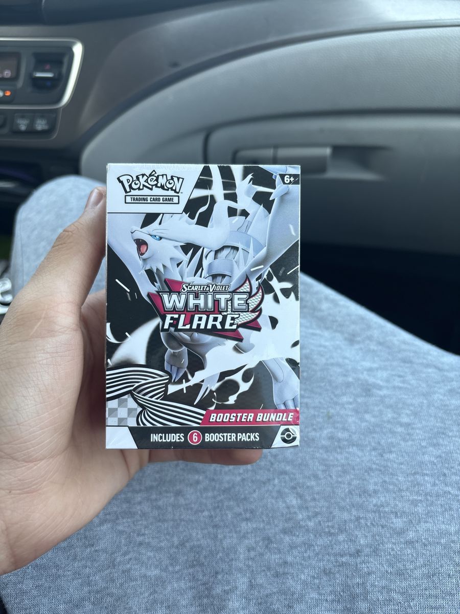 Pokemon TCG Scarlet & Violet White Flare Booster Bundle (6 Packs)