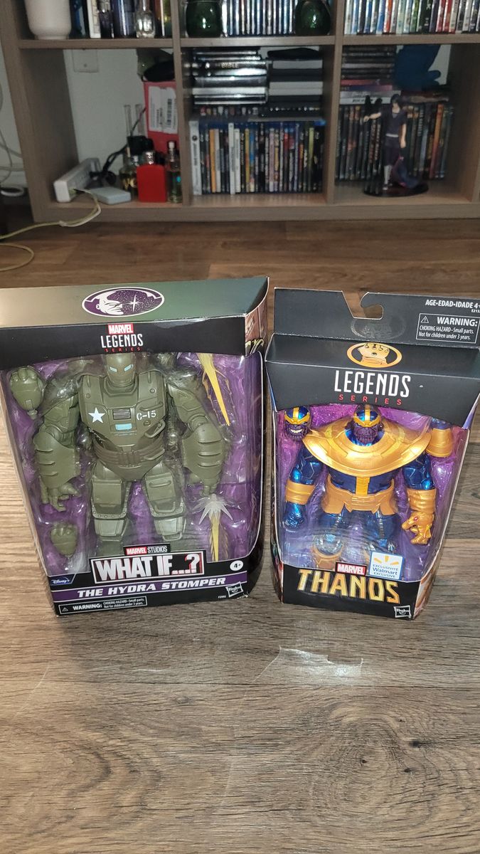 Marvel legends the Hydra Stomper & Thanos Walmart exclusive action figures HTF