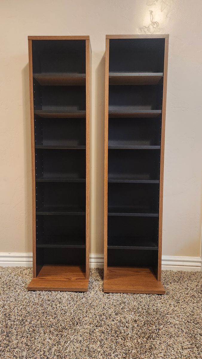CD Storage Cabinet 8-Shelf