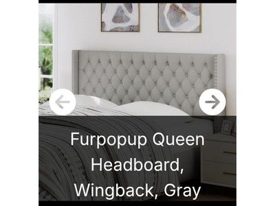 Upholstered Queen Headboard (NEW)