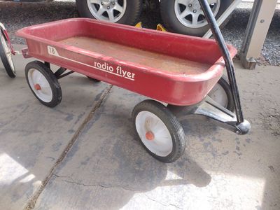 Vintage Radio flyer wagons