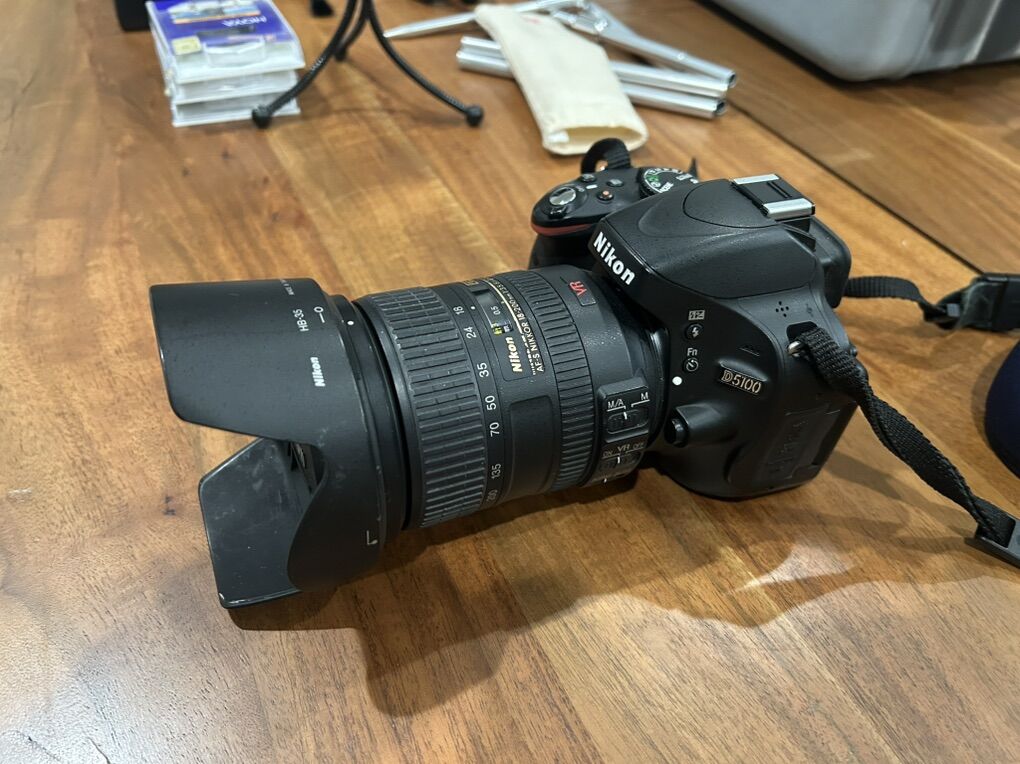 Nikon D5100 Sigi SLR Package, 3 Lenses, Peli case