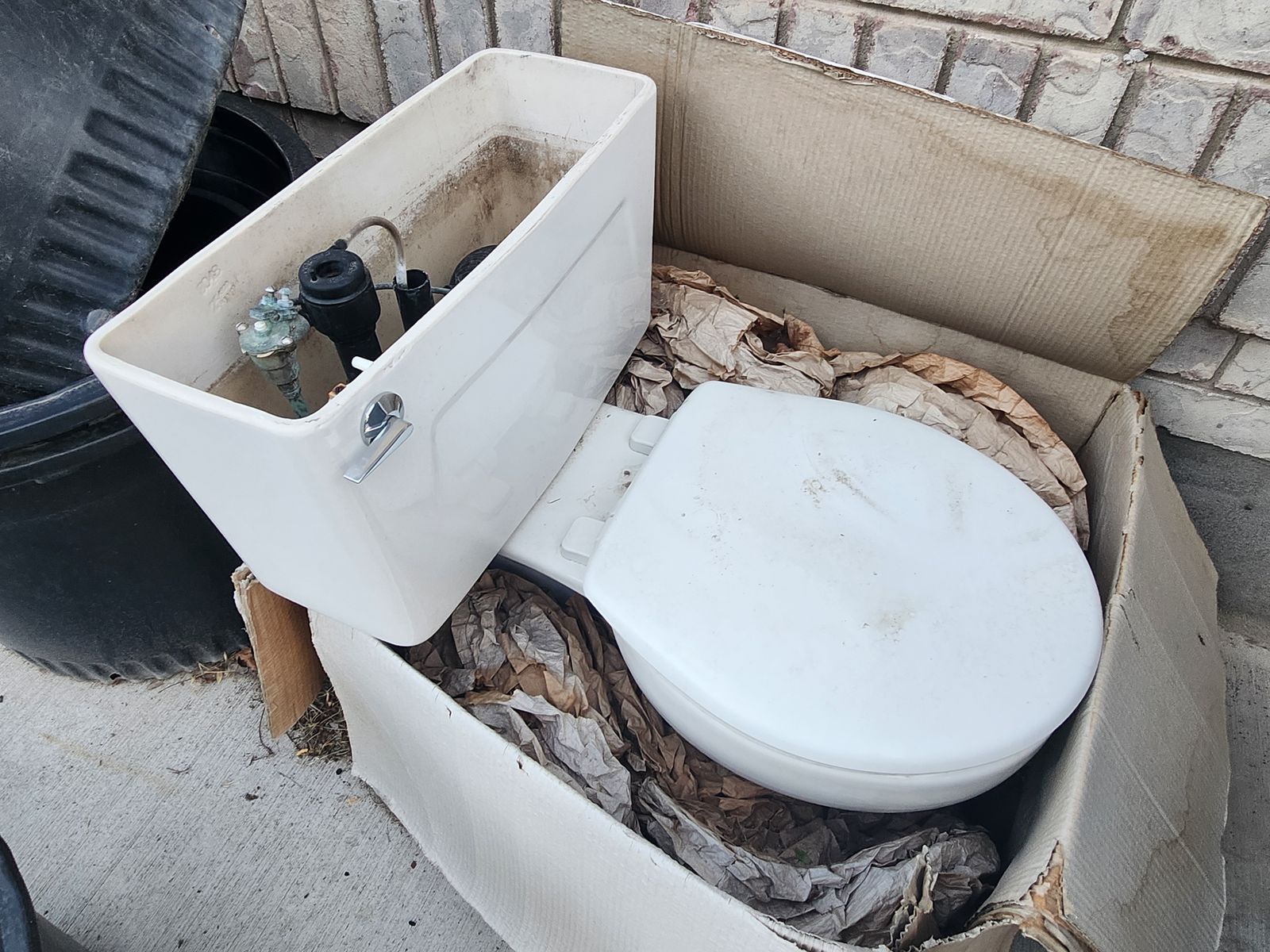 Free toilet