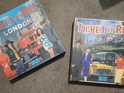 Ticket to Ride: London & New York Board Games - Days of Wonder, Alan R. Moon