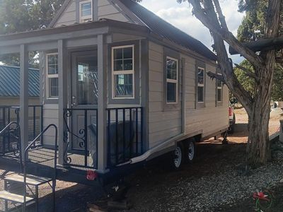 tiny house 26 foot with a 4 foot deck