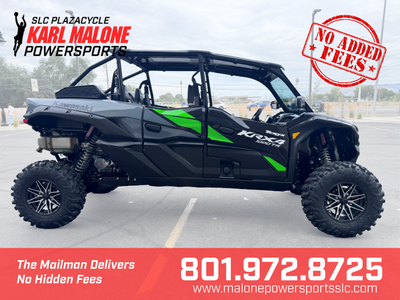2027 KAWASAKI TERYX KRX4 1000 TR Smoky Gray/Super