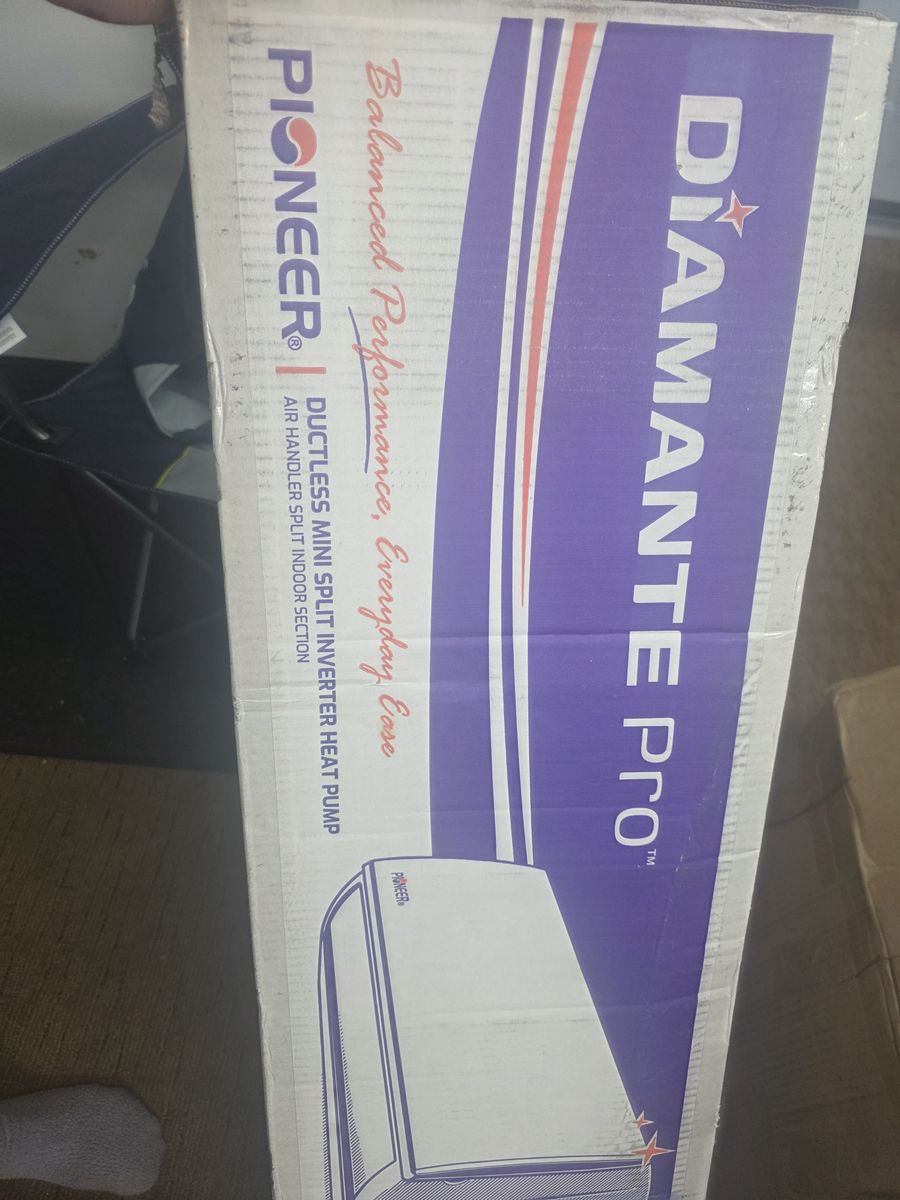 Pioneer Diamante Pro 18,000 BTU Mini Split INDOOR AIR HANDLER ONLY – NEW IN BOX