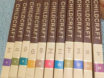 Vintage Childcraft The How and Why Library Book Set - Volumes 4-14. 11 books in the set.