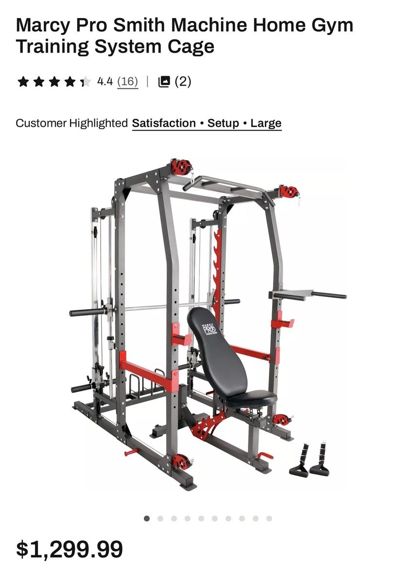 COMPLETE HOME GYM: Marcy Pro Smith Machine