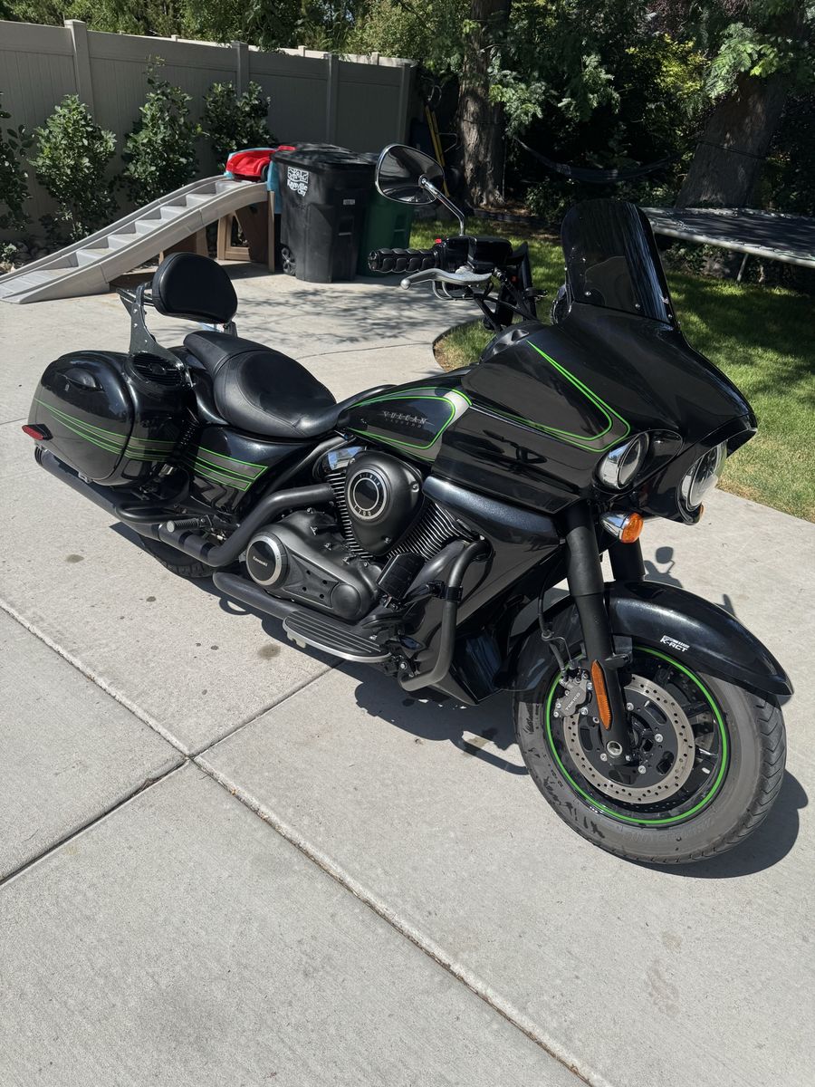 2018 Kawasaki Vulcan 1700 Vaquero ABS Cruiser Motorcycle -20,495 miles.