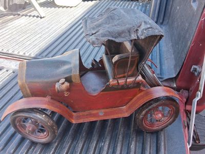 Large Hand Made 1911 Ford Model T Torpedo Roadster Nice!