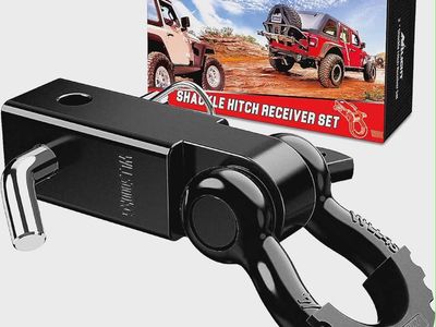 NEW 2" shackle hitch reciever