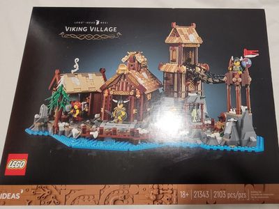 New sealed Lego Viking village