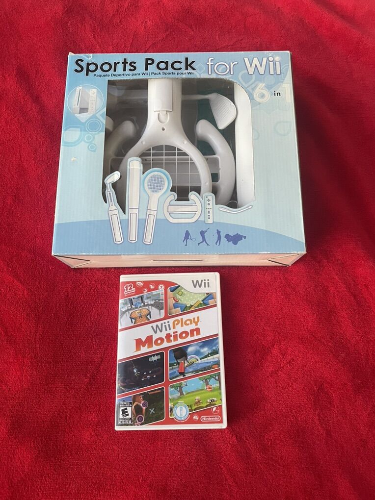Wii play Motion and accesories