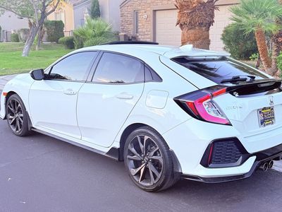 2019 Honda Civic Sport Touring, pearl white, 1 owner