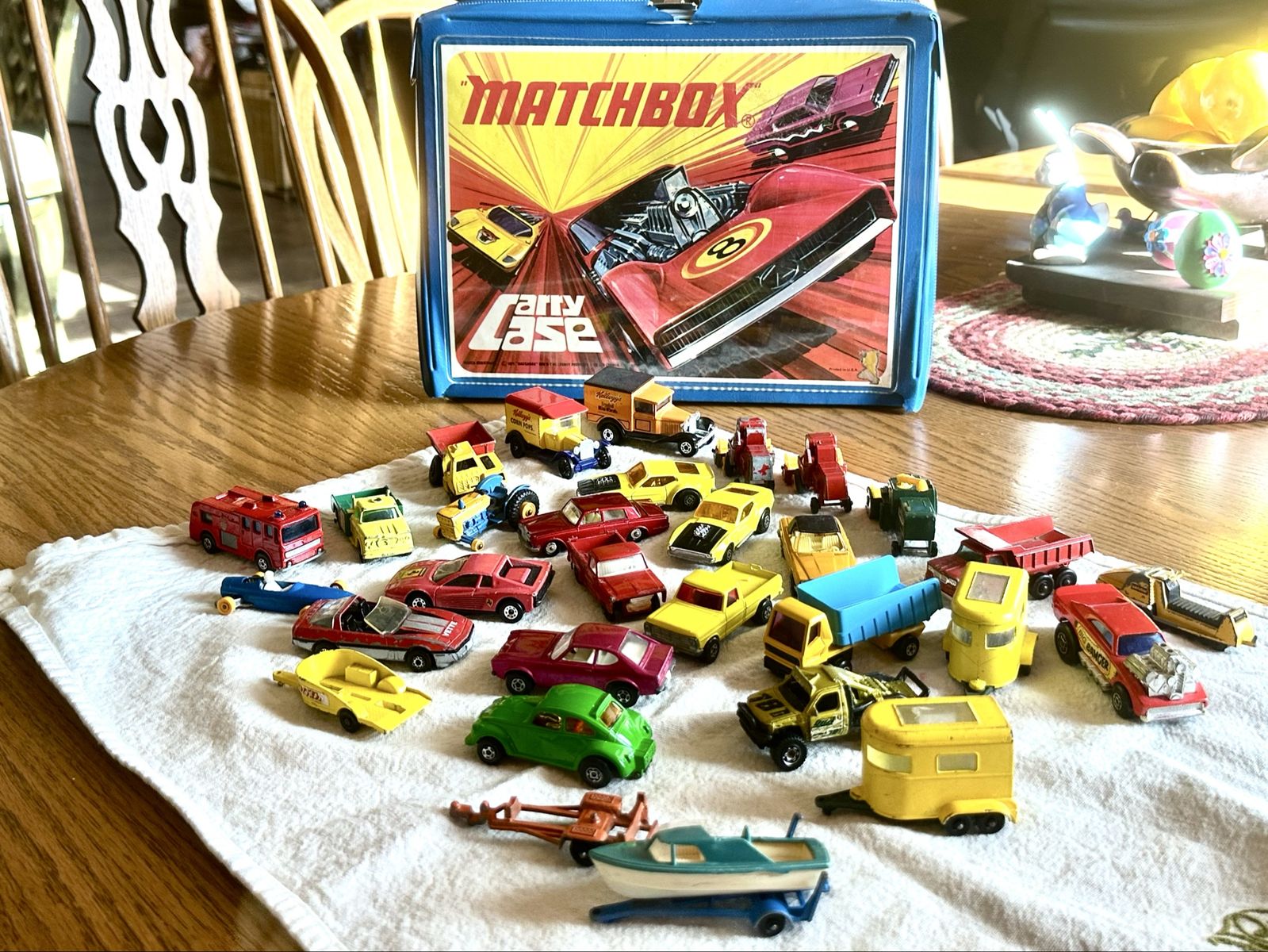 Vintage Matchbox Cars With Case