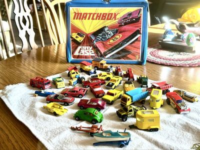 Vintage Matchbox Cars With Case