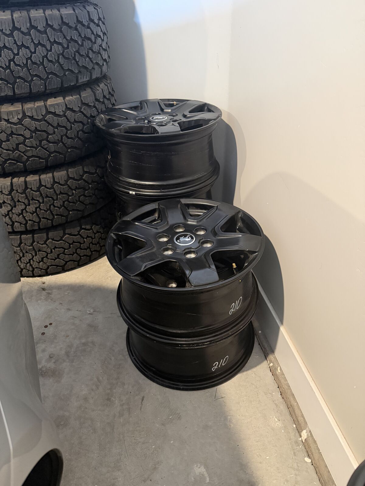 Bronco Wheels (Set Of 5)