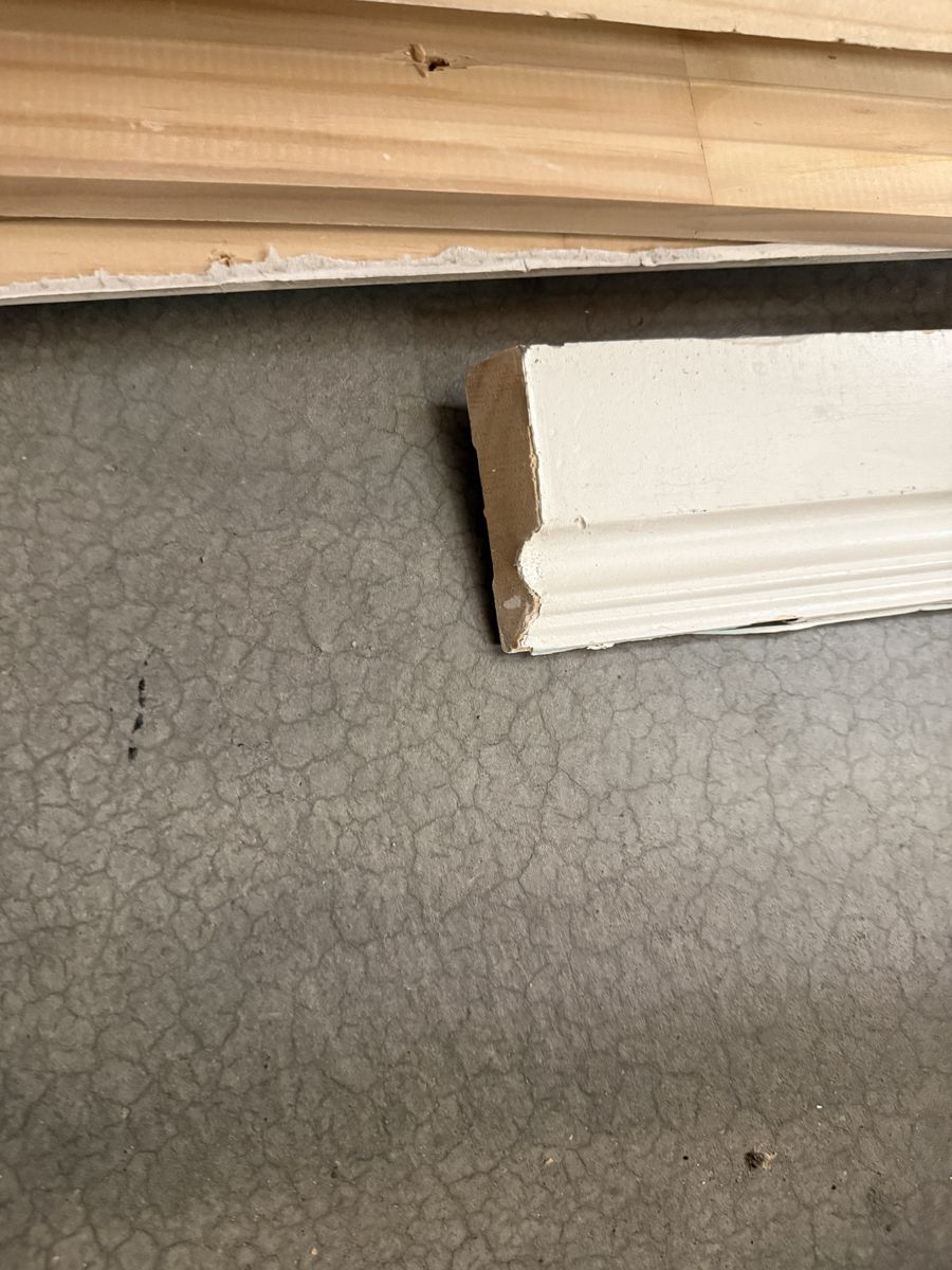 Baseboards and trim 100 feet