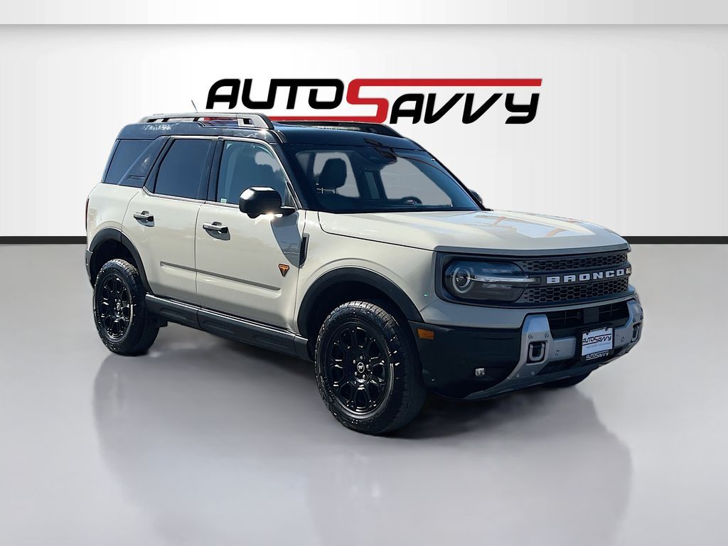 2025 Ford Bronco Sport Badlands — rebuilt & branded title, 20% below market