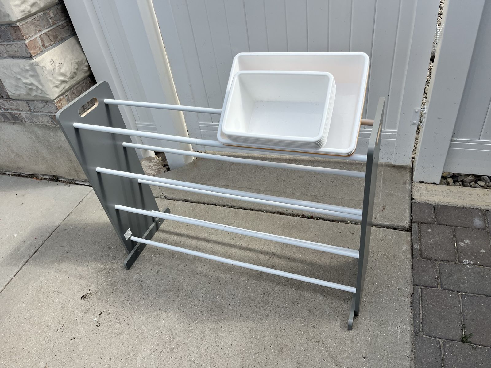 Toy rack or craft storage