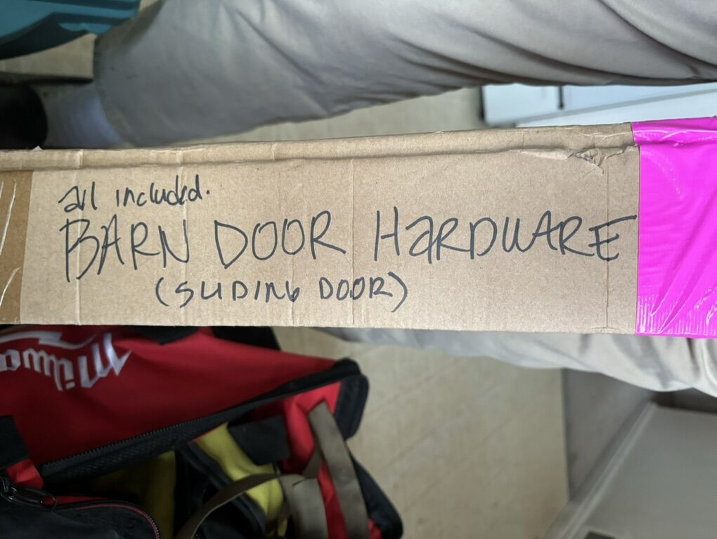 Single Barn Door Hardware, Classic Standard Track