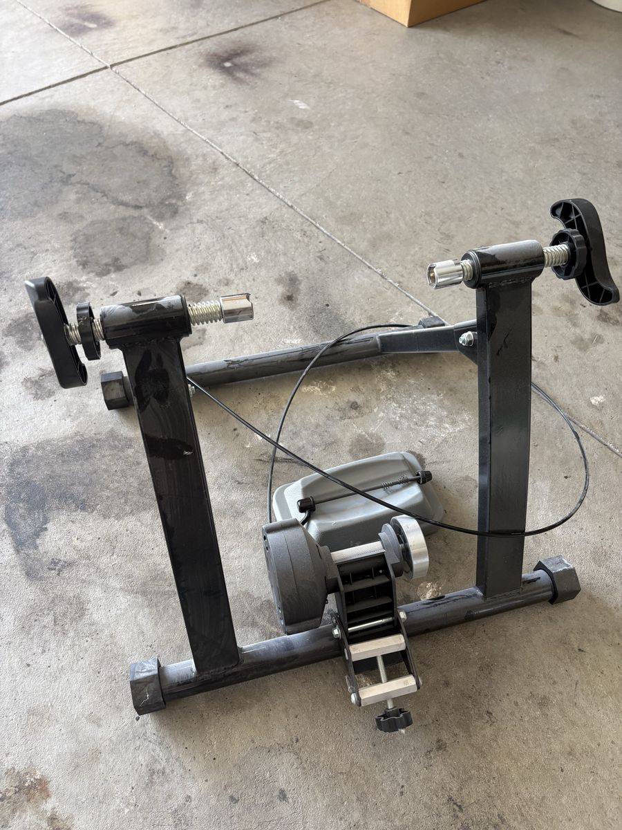 Indoor Bicycle Trainer Stand - Resistance Cycling Workout Station