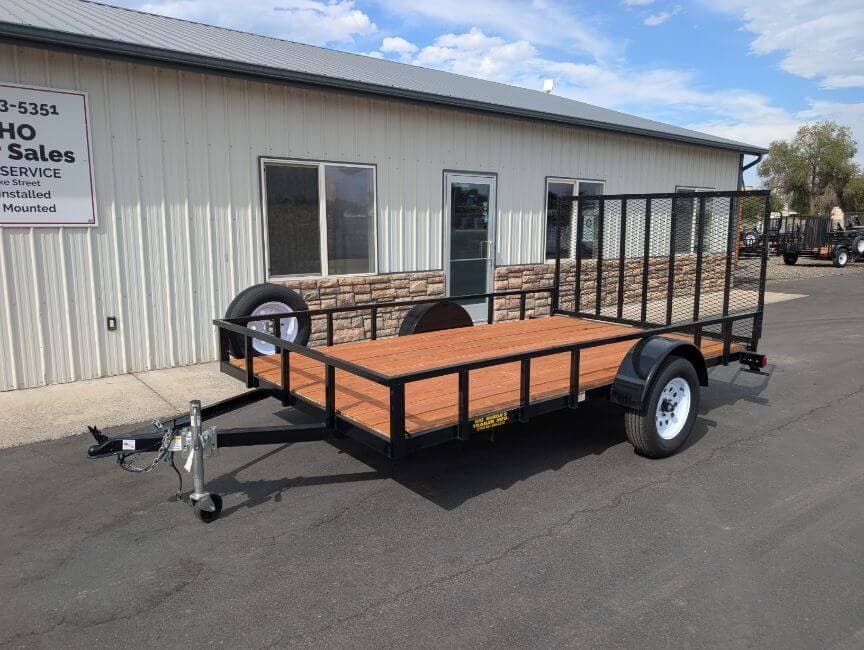 2026 Big Bubba's Trailers 7x12' 3' Utility Trailer w/ Ramp Gate - Package 2