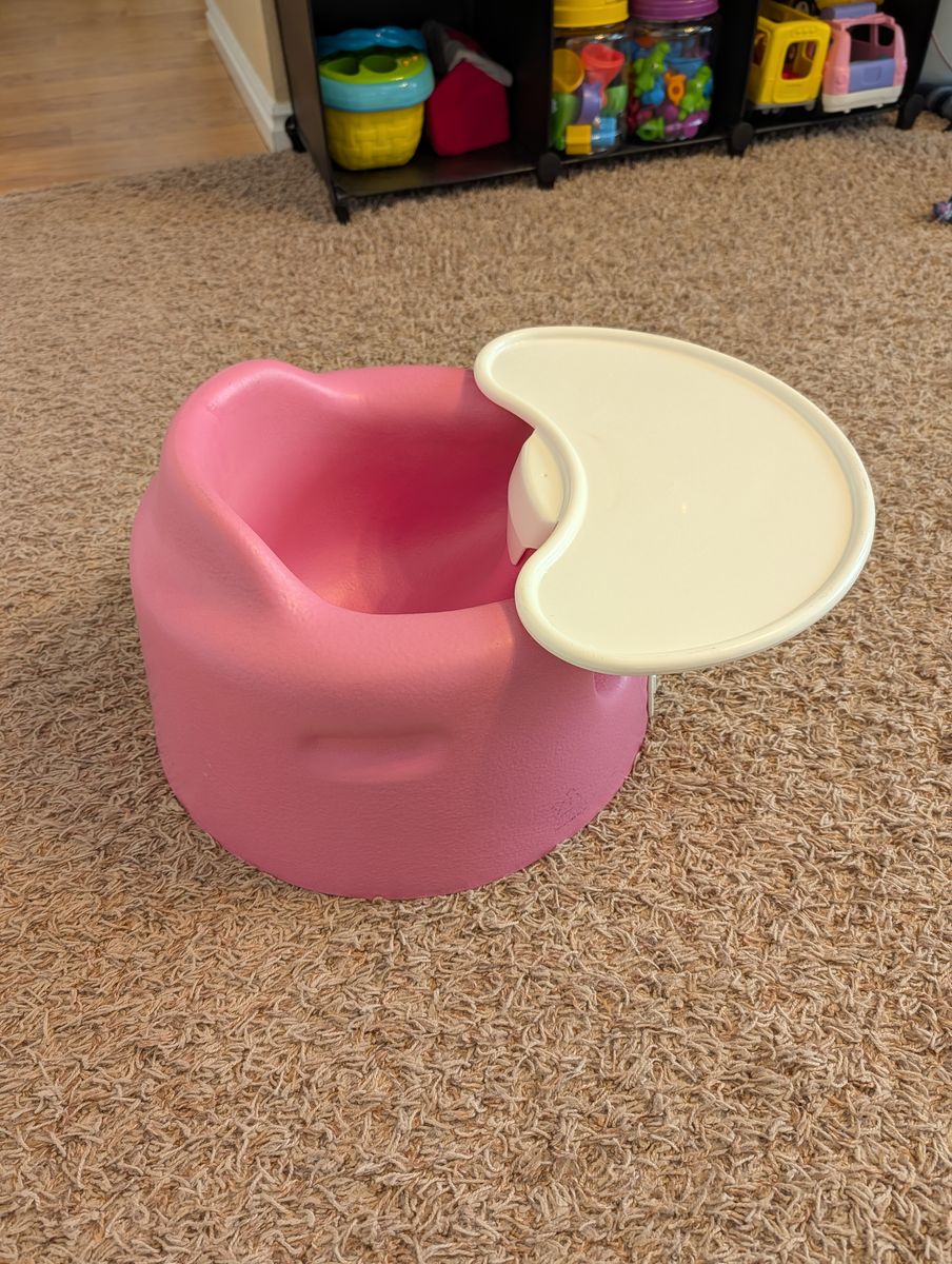 Bumbo with Food Tray