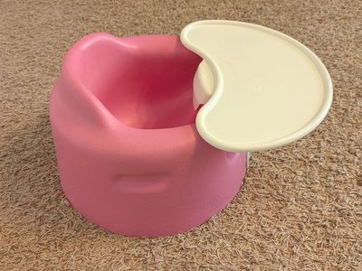Bumbo with Food Tray