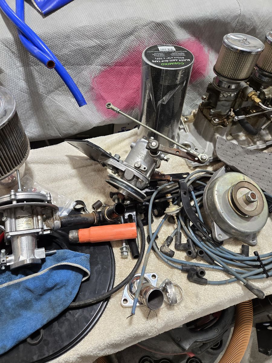 Propance system for 454 engine