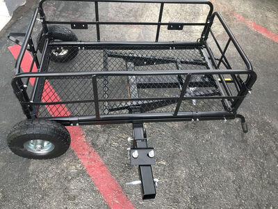 New MaxxHaul Foldable Hitch N Roll Cargo Carrier cart rear cargo carrier hitch mounted with detachable Dolly