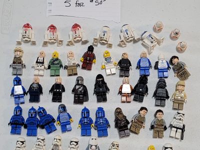 Lego Star wars Minifigures $12 each, 10 for $100, or all for $350