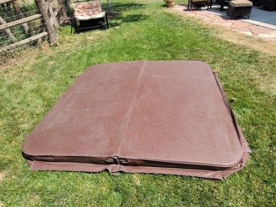 Brown Hot Tub Cover Hard Top