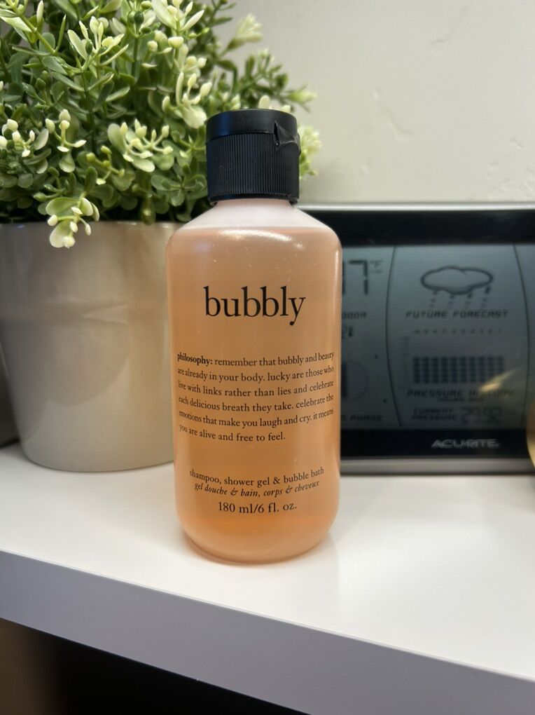 New Philosophy Bubbly, Shower Gel, Shampoo