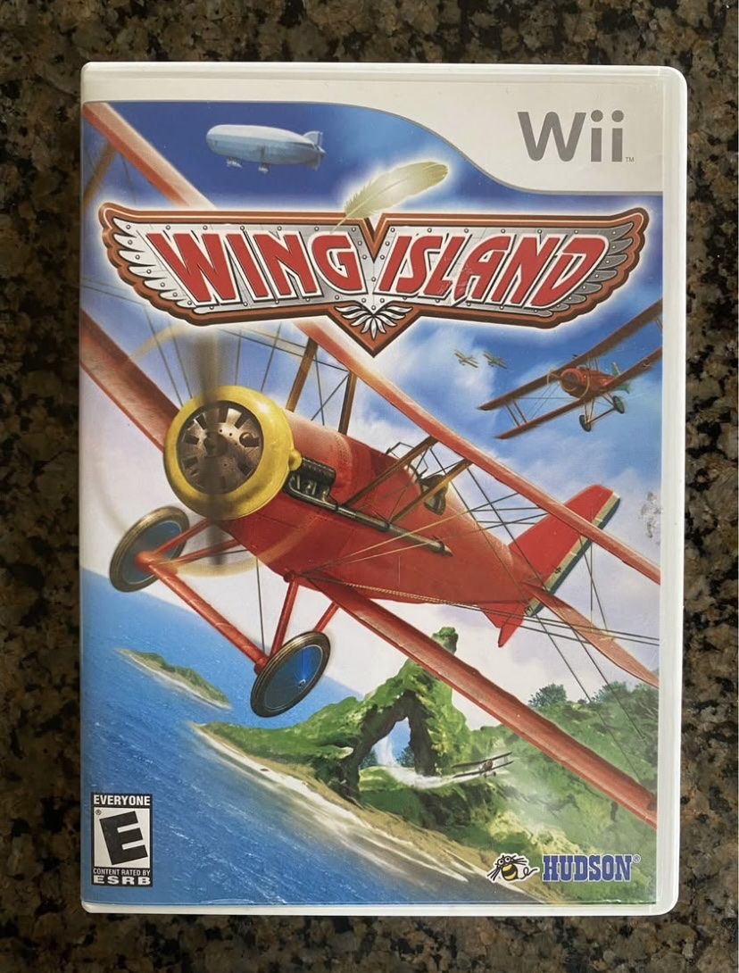 Wing Island - Nintendo Wii Game (2007) by Hudson - Take to the Skies!