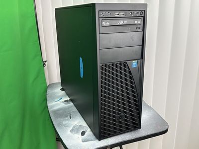 Tower TrueNAS Server, Xeon E3 CPU, 16 GB RAM, 128 GB Intel server-grade SSD, 2x 1 TB HDD, 3x 500 GB, HDD