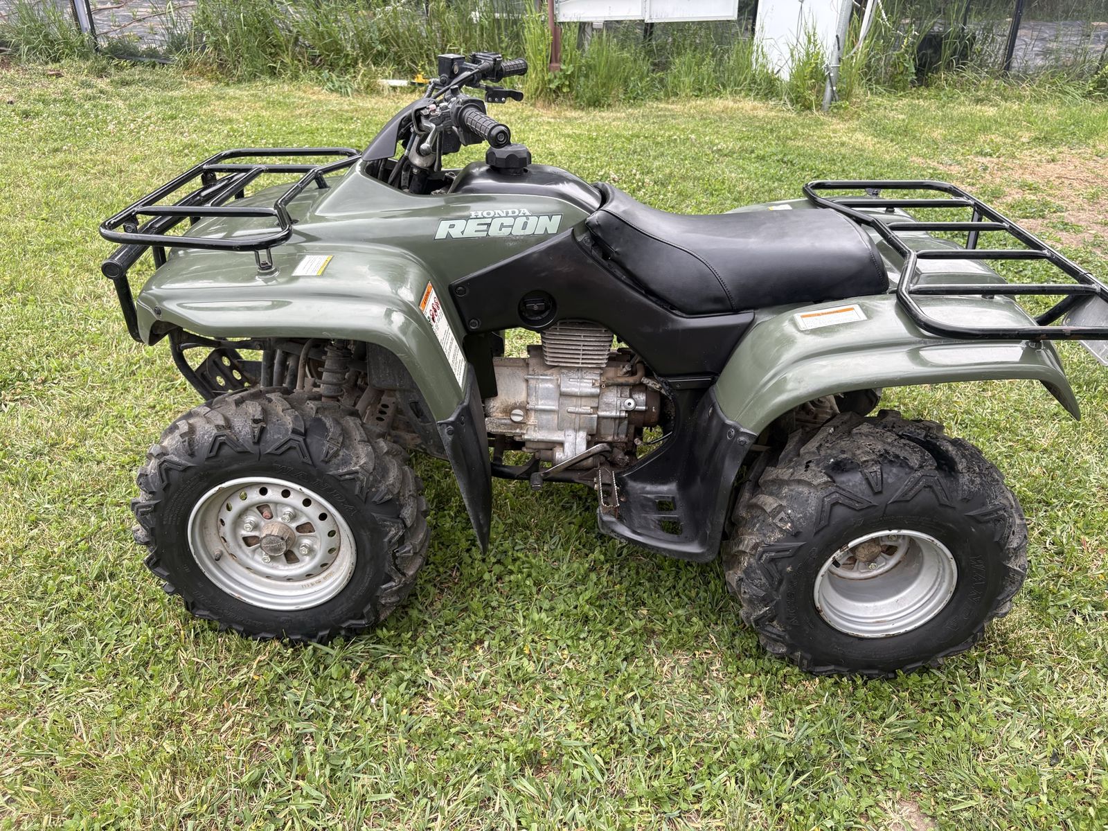 2001 Honda Recon, Trailer and Ramp