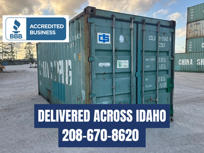 20ft Shipping Container New One Trip – Idaho – Delivery