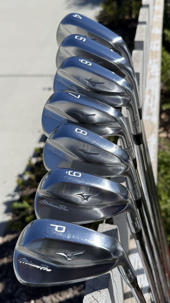 Mizuno Pro 241 (PW-6) and Pro 245 (5-4)