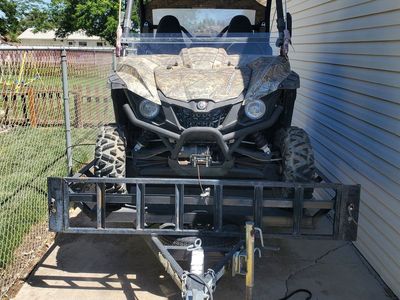 Yamaha Wolverine X2 Camo UTV/Side-by-Side with Trailer and Winch