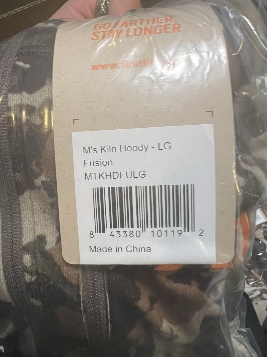 First Lite Men's Kiln Hoody bundle
