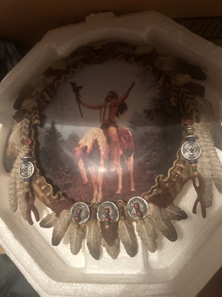 Deliverance" from The Hamilton Collection Mystic Warriors Shield Collection 1997