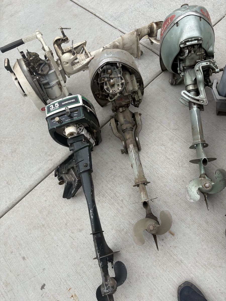 5 trolling motors sold all together