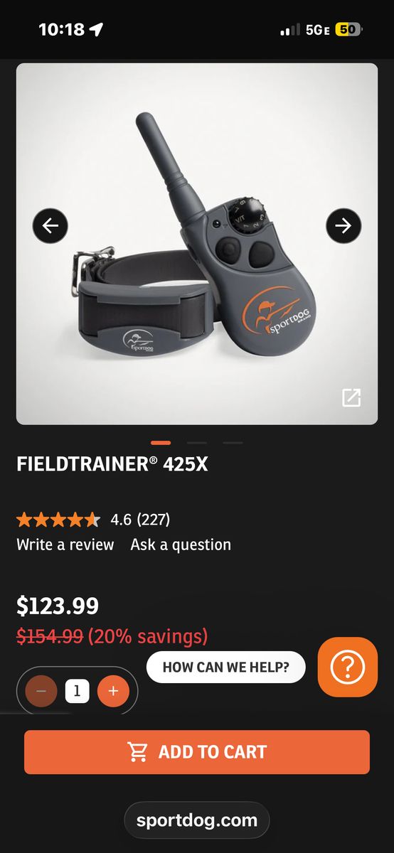 Sports Dog Shock Collar