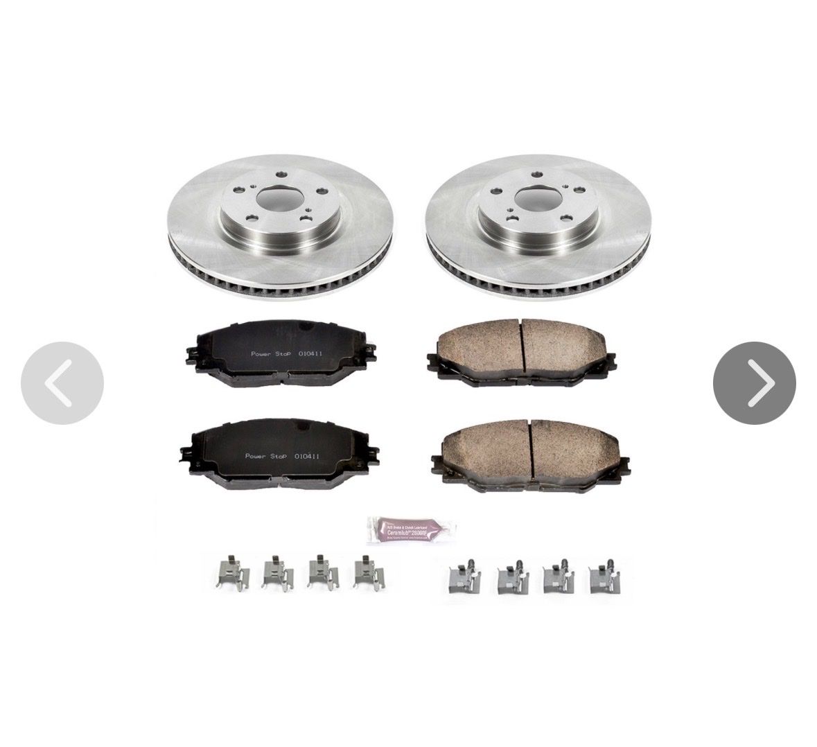 2018 Toyota Rav4 Front Brakes