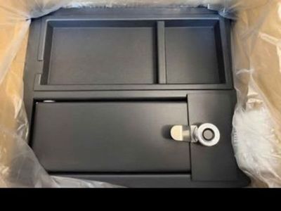 Gun Safe Box Toyota Tundra Center Console Fingerprint Pistol Security Case Biometric Safety Lock