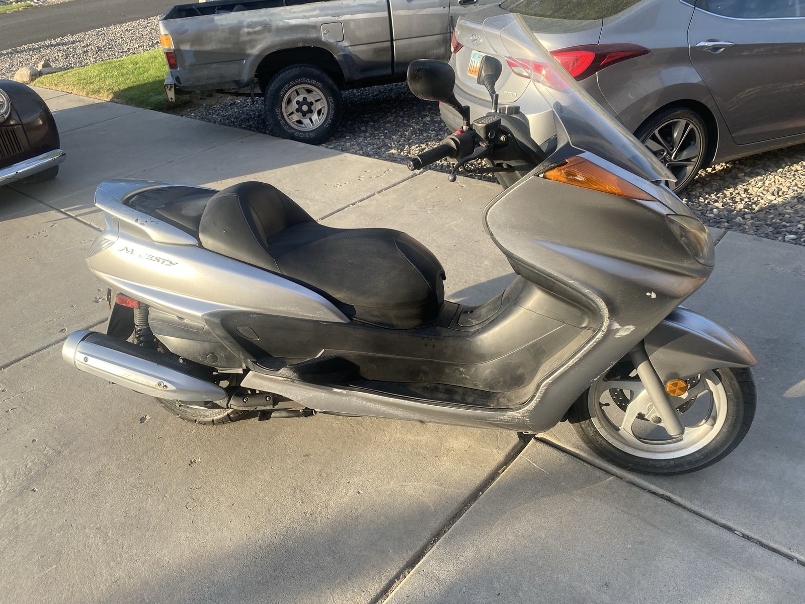2007 Yamaha Majesty Scooter - Silver - 400cc