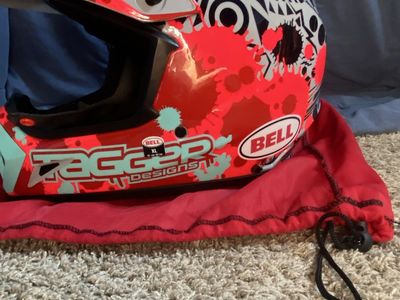 Bell Tagger Designs Off-Road Motocross Helmet - Size XL